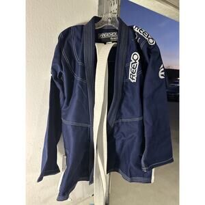 REEVO Guard Ultralight - Super Light - BJJ Gi for Kids and A1L, Navy Blue